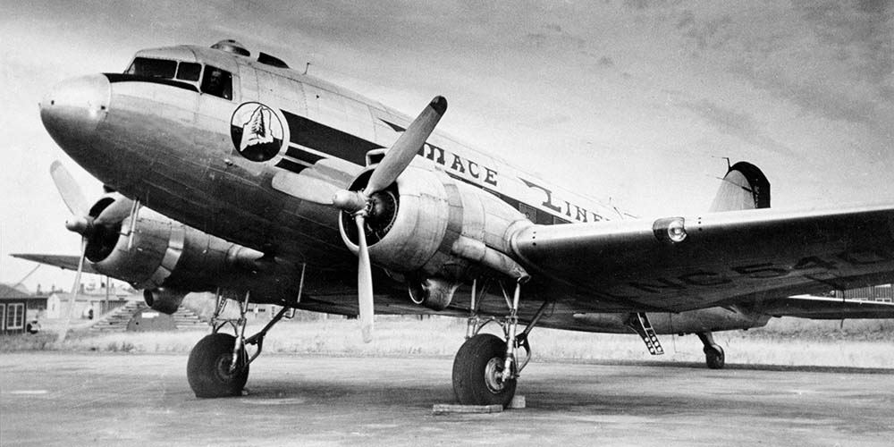 1946 Xmas flight made in C-47-1000x500